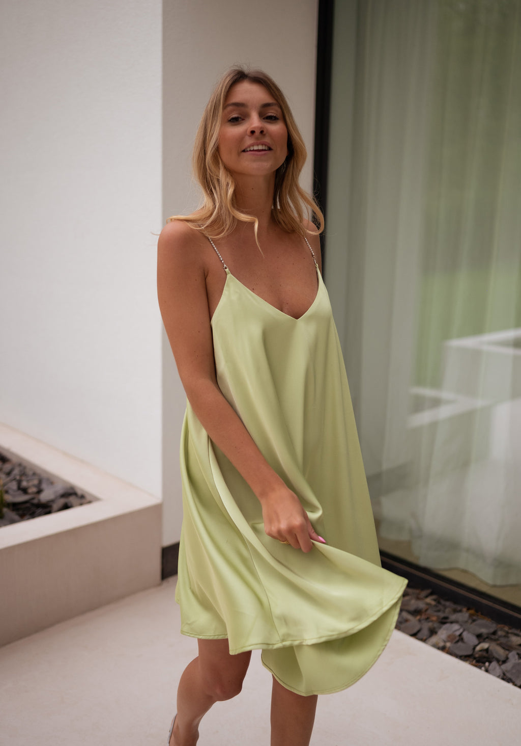 Polly dress - olive